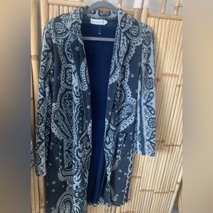 Johnny Was mid length cardigan size small